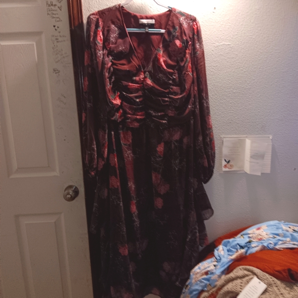 Eloguii Fall, ruched mididress